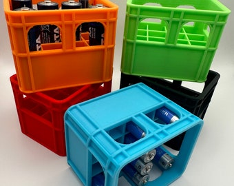 Drinks crate for batteries - 3D printing