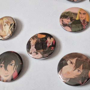 Custom Button Pin Badge