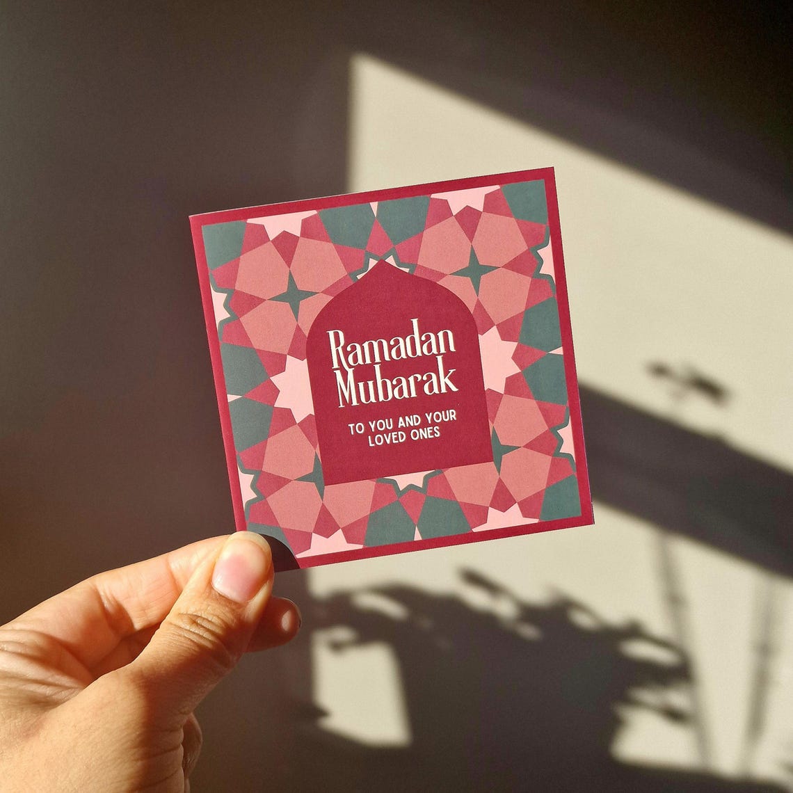 Pack of 8 Ramadan Cards | Eid Greeting Cards | With Envelopes | Islamic ...