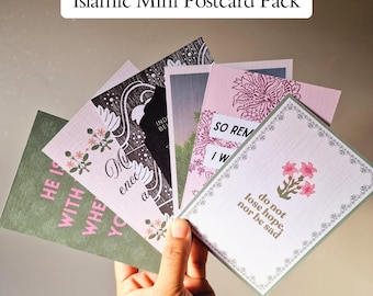Islamic Mini Prints - Mughal | Postcard Set | Islamic Wall Art