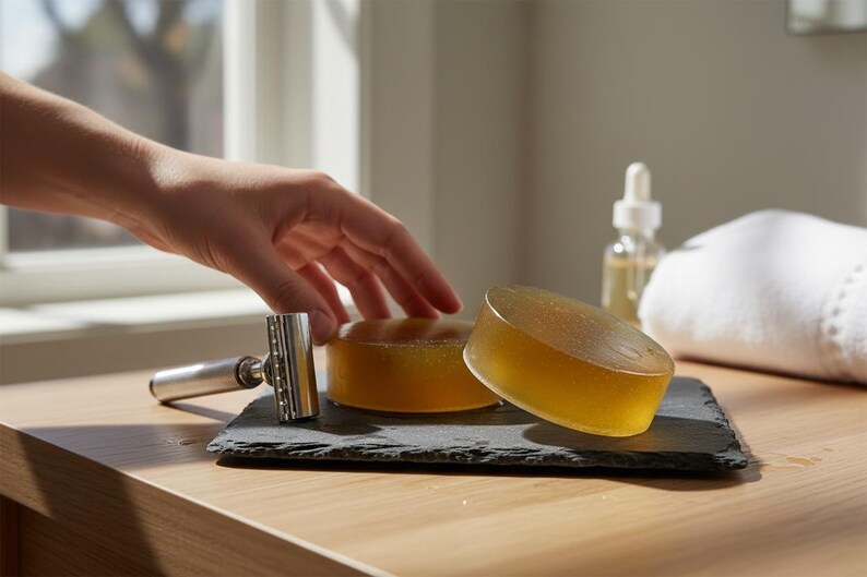 Sapone da barba fatto a mano: crea il tuo set regalo, regali per lui immagine 5