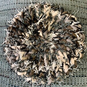 Handmade Cotton Scrubbies: Reusable Kitchen & Exfoliating Scrubbers Gray