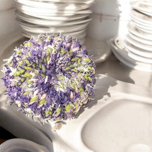 Handmade Cotton Scrubbies: Reusable Kitchen & Exfoliating Scrubbers image 3