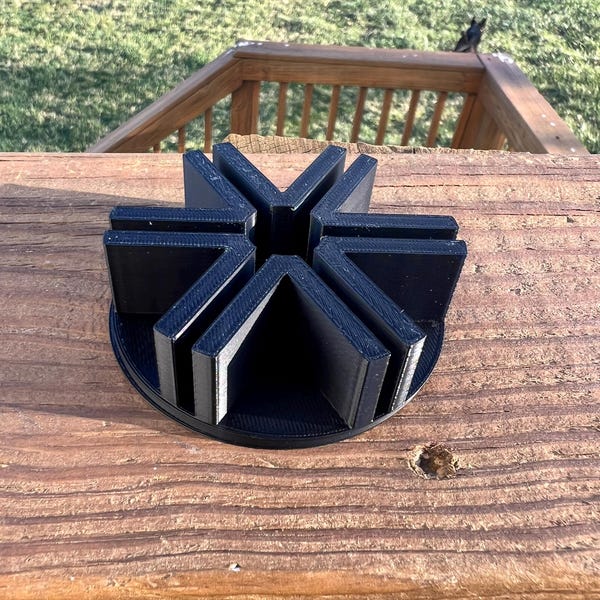 3D Printed Stained Glass Jig – Perfect for Making 3D Cactus Projects & More!