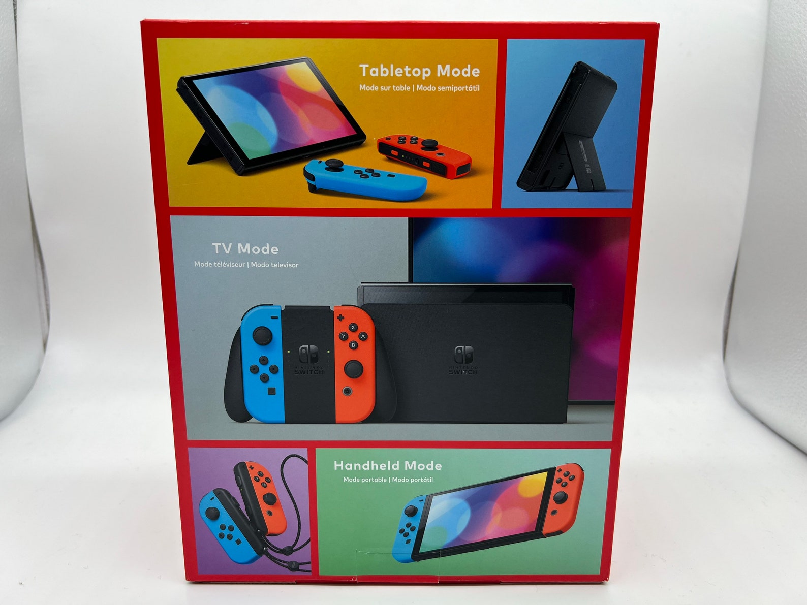 Nintendo Switch OLED Rojo Azul CFW Atmósfera Hekate Homebrew Etsy España