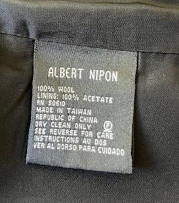 Elegant Albert Nipon three-piece champagne & blac… - image 9