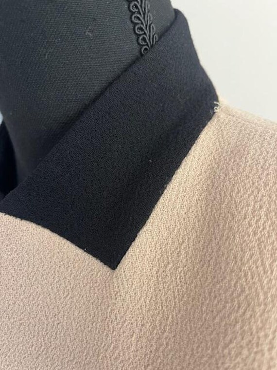 Elegant Albert Nipon three-piece champagne & blac… - image 5