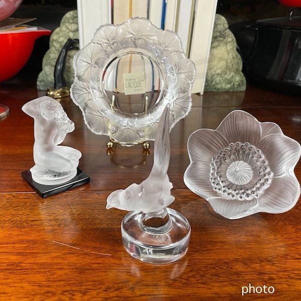 Choice  of Lalique Crystal Items