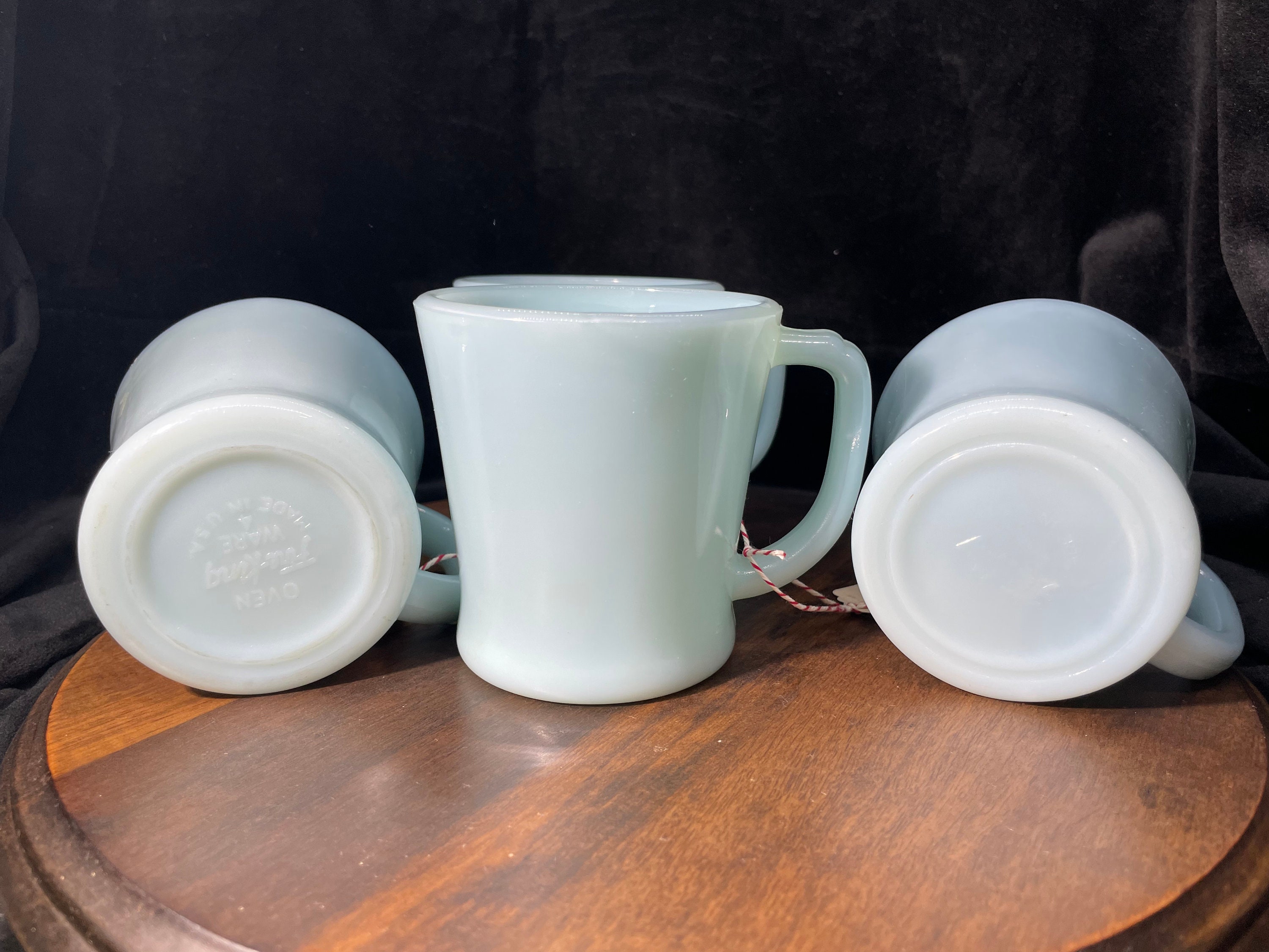 Fire King Mugs Jadeite or Delphite W/d Handle or Jadeite W/c Etsy