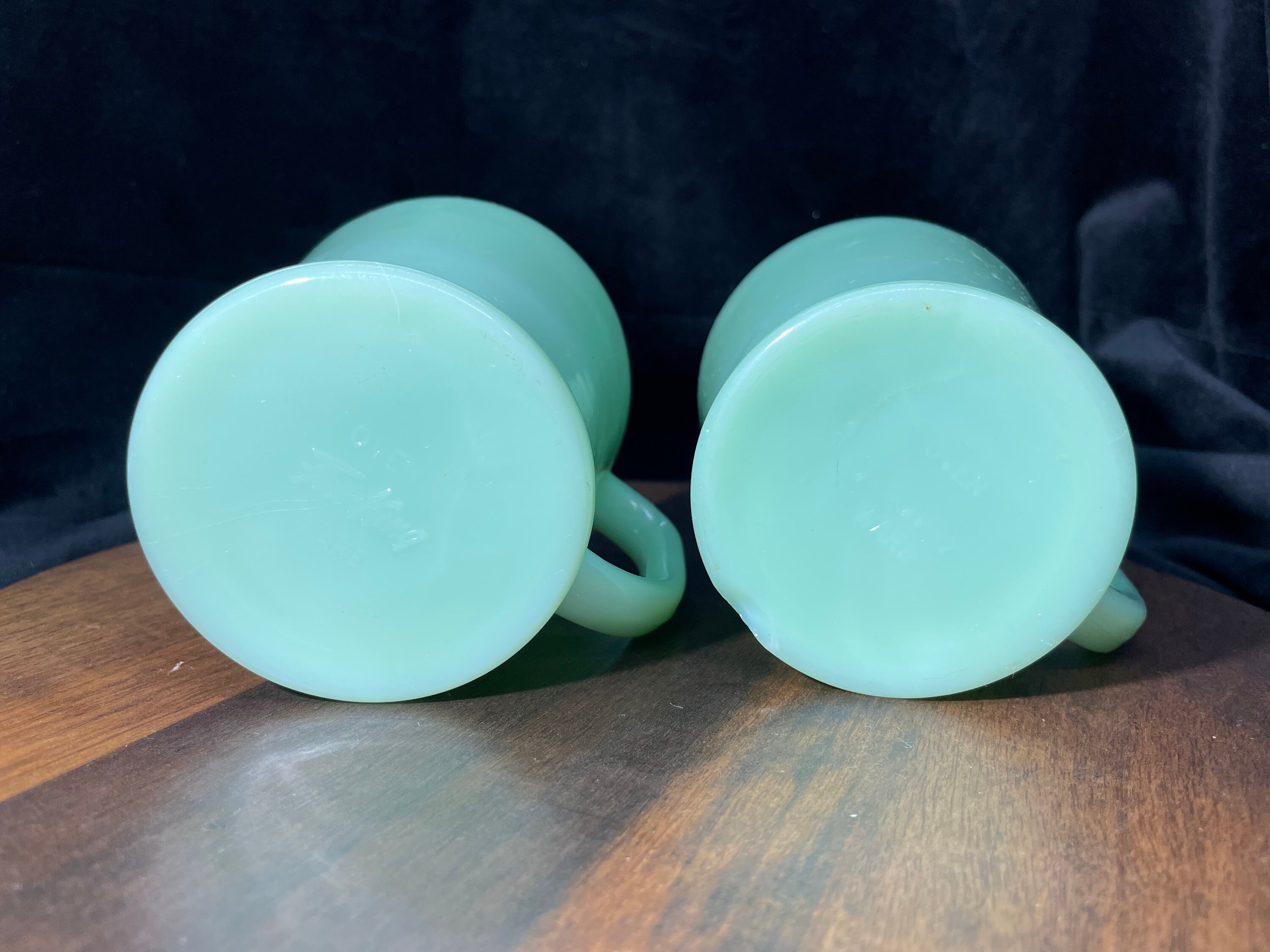 Fire King Mugs Jadeite or Delphite W/d Handle or Jadeite W/c Etsy