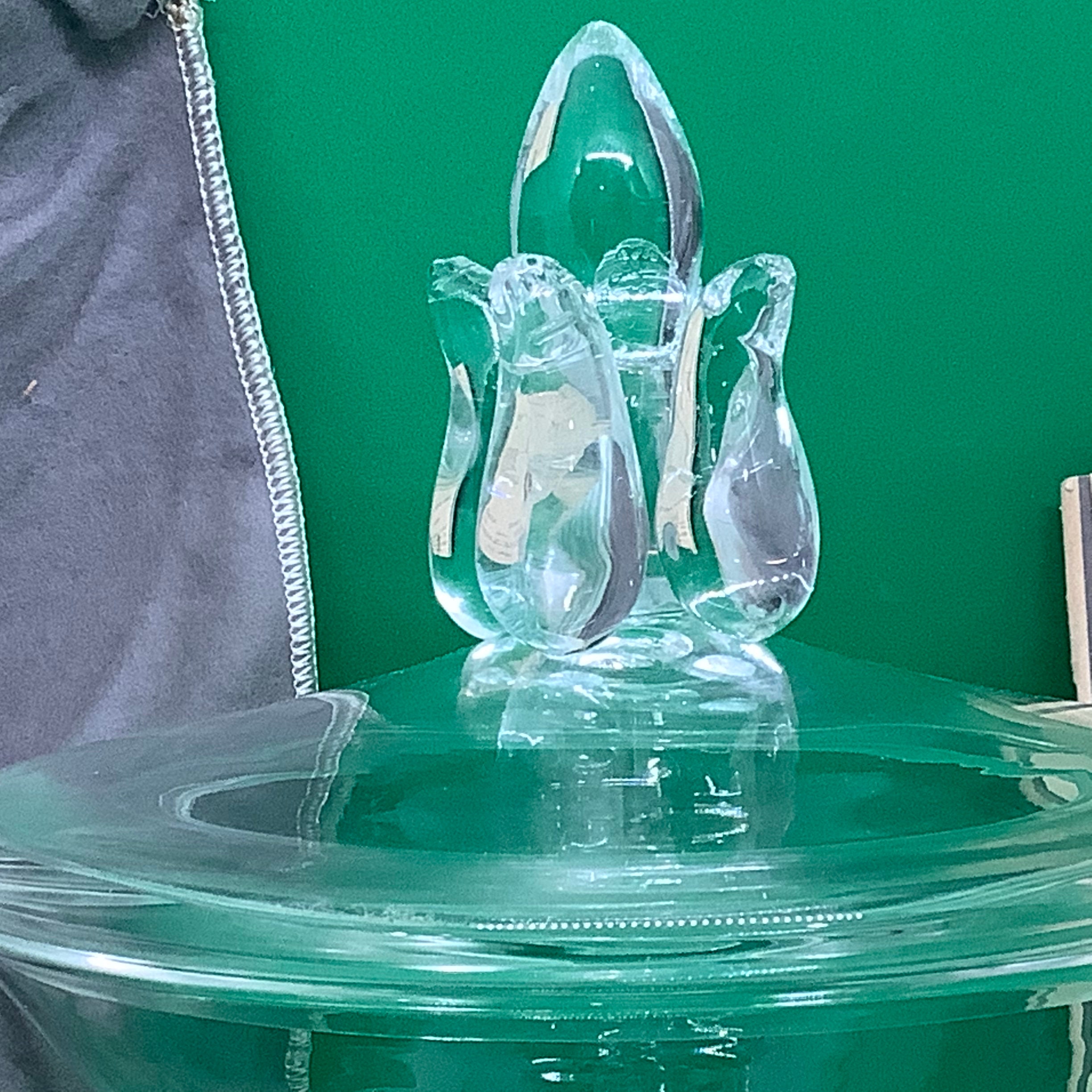 Steuben Crystal Covered Jar Etsy