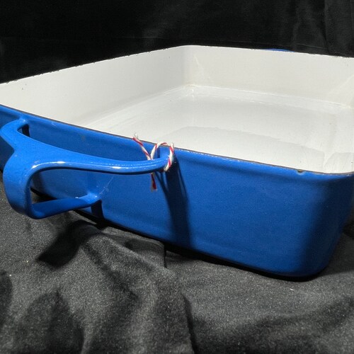 Dansk Kobenstyle Blue Enamelware Lasagna shops Dish 14”