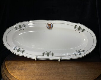 Bismarck Hotel - Chicago, pre-1910, Syracuse China Oval Side Dish