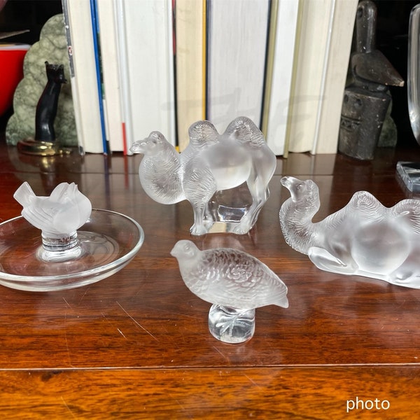 Choice  of Lalique Crystal Items