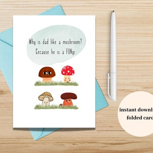 Father&#39;s Day Card/Funny Father&#39;s Day/Card For Funny Dad/Downloadable Father&#39;s Day Card