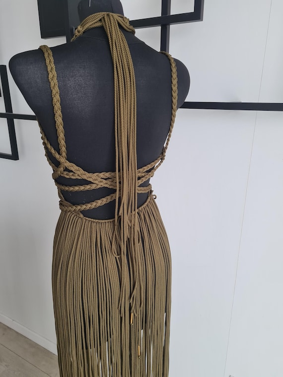 BOHO FESTIVAL DRESS Backless Beach Dress Stunning Outfit