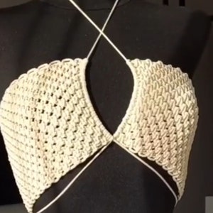 MELKWITTE TOP | Luxe damestop | Boho-strandtop | Trendy vakantietop | Ambachtelijke flexibele maat must-have witte top | Wilde boho-outfit