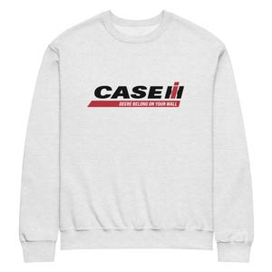 CASE IH Crewneck Sweatshirt | Deere Belong on Your Wall | International Harvester Sweatshirt | Farmall Sweatshirt | Case IH Sweatshirt