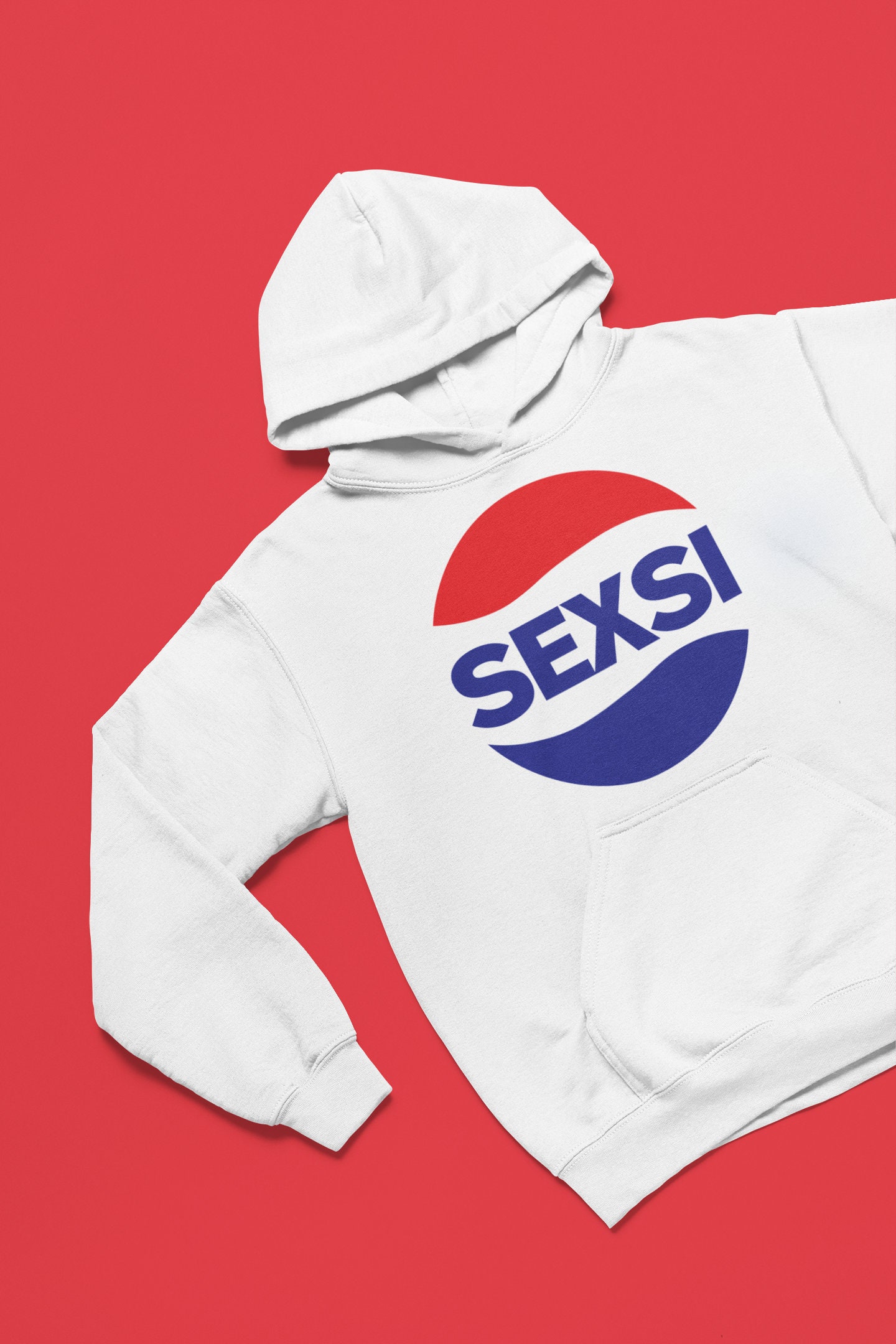 Pepsi hoodie shop white