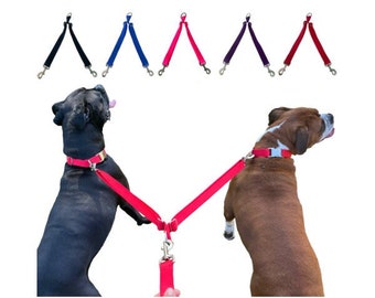 Adjustable Split Leash: Tangle Free Design | Adjustable Lengths