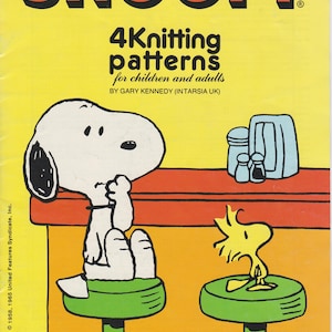 Family Snoopy Jumpers pattern book