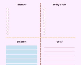 Seasonal to Do List Planner PDF Print - Etsy