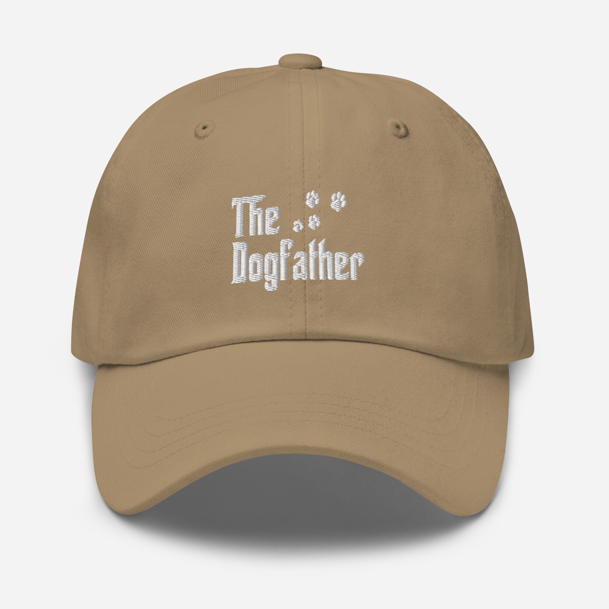 THE DOGFATHER Hat, Dog Dad Hat, Assorted Colors, Adjustable Strap