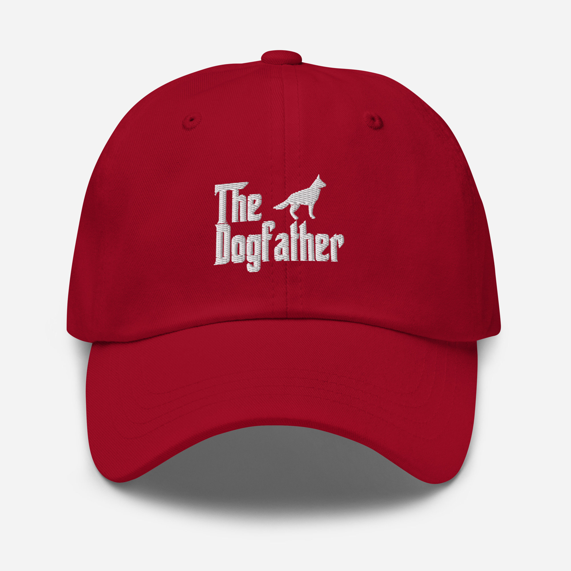 THE DOGFATHER Hat, Multiple Colors, German Shepard Hat, Dog Dad Hat