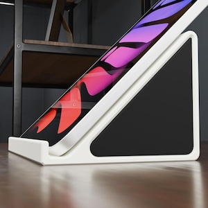 Modern Tablet Stand with Interchangeable POD – Minimalist iPad Desk Mount