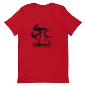Mushrooms Unisex t-shirt Shroomz Fungi Fungus Psychonauts Tees