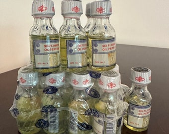 1 pack Six Flowers Oil Perfume 12ml (12 bottles)