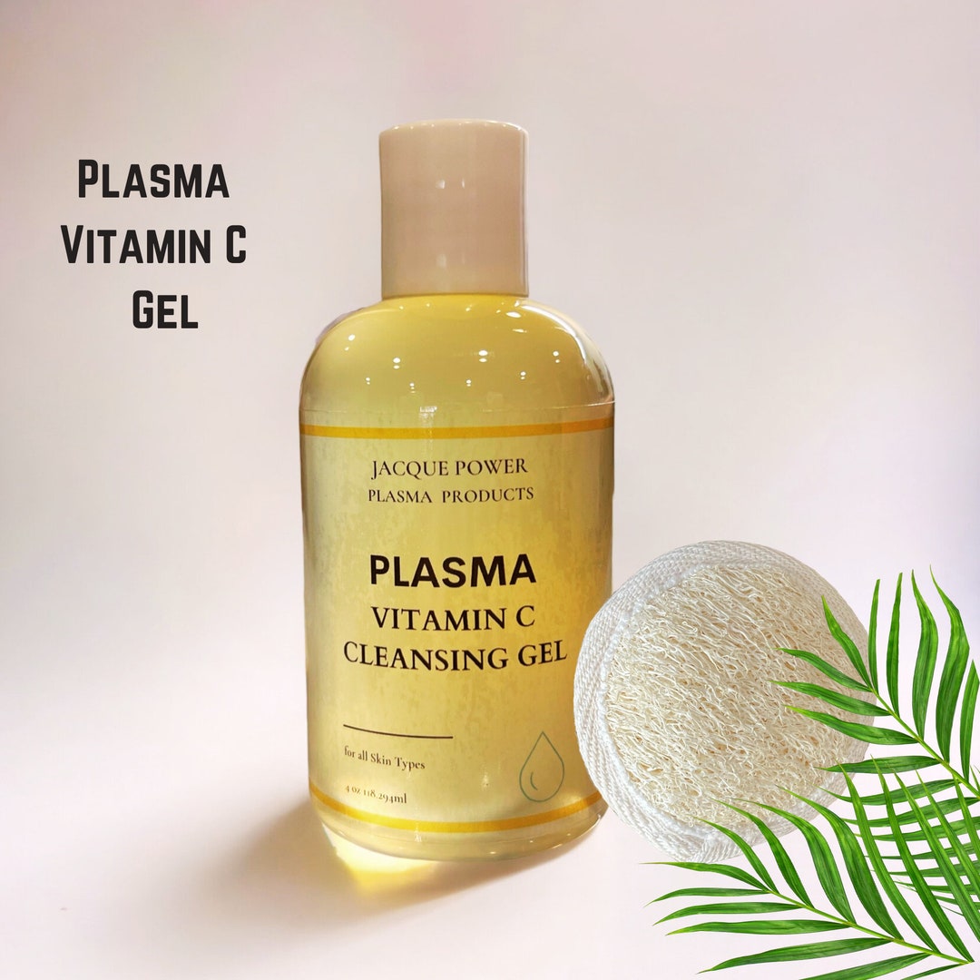 PLASMA VITAMIN C Cleansing Gel With Liquid Plasma of Breastmilk and