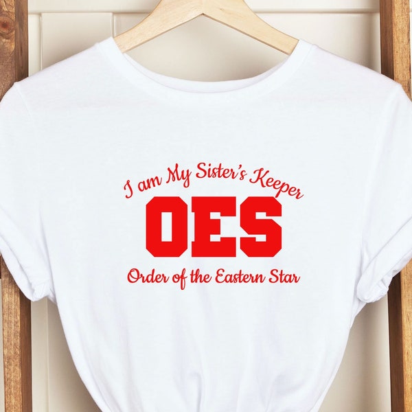 Order of the Eastern Star OES Shirt, I am Keeping My Sister Shirt, Sorority Shirt, Black Women T-shirt, College Shirt, Gift for Sorority