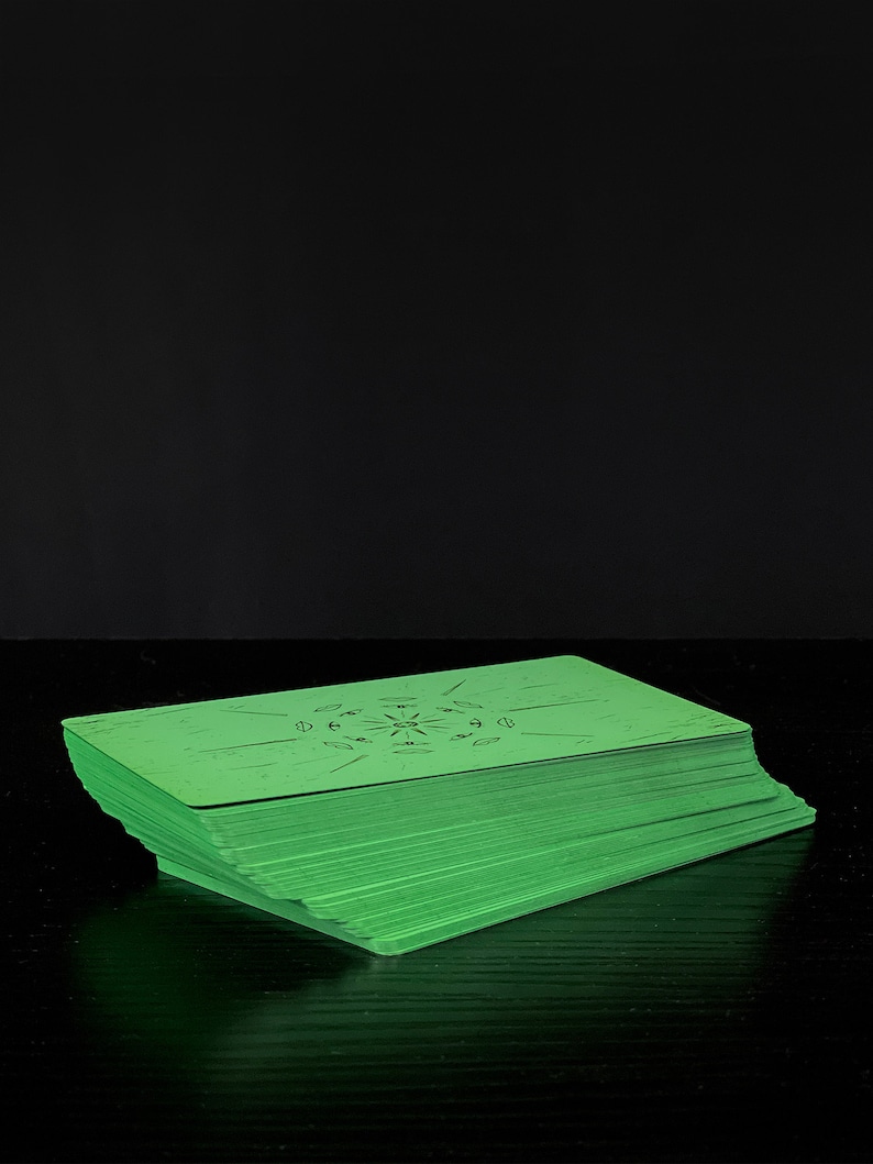 Matte Green Gilded Edges