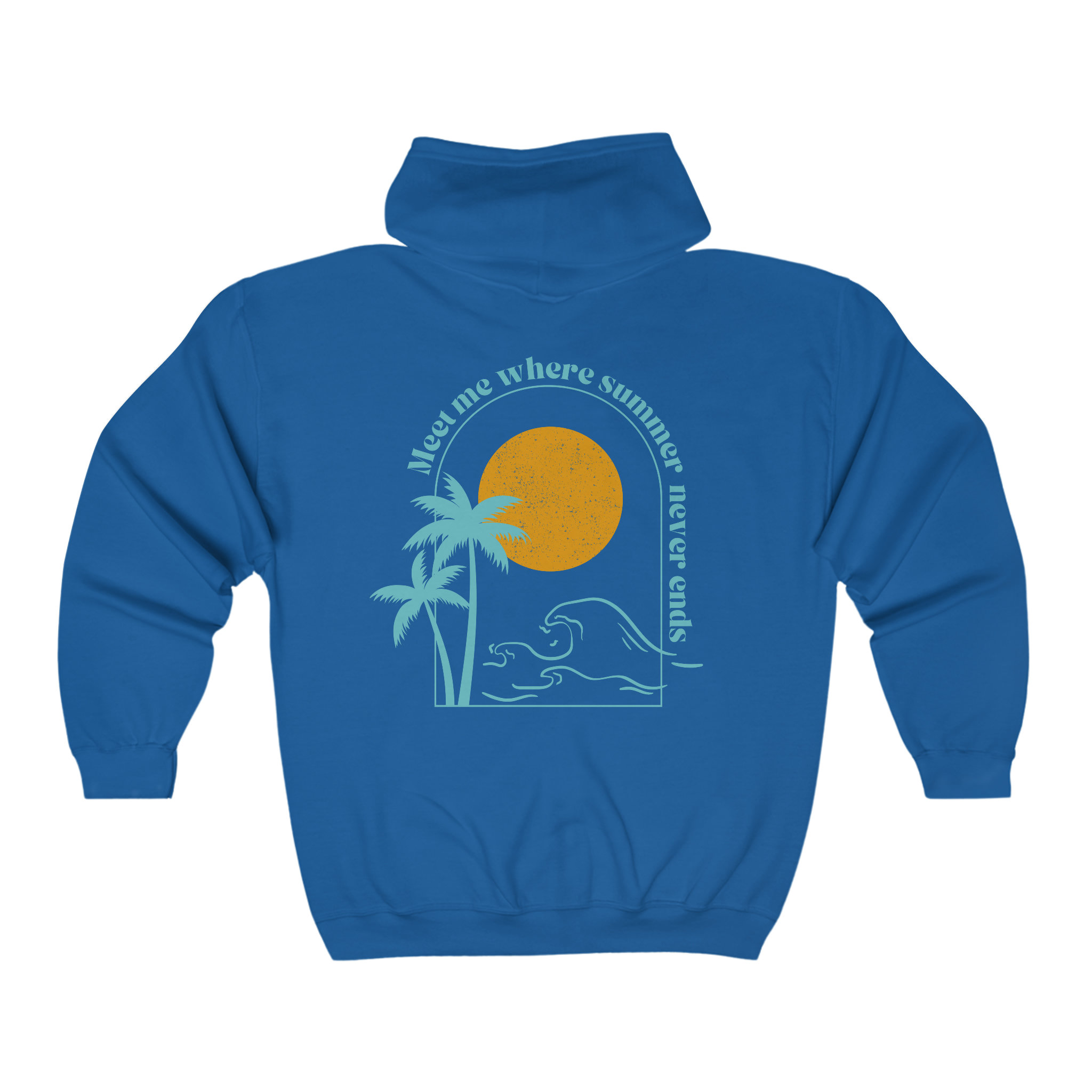 Sunset Hoodie Hel Dragkedja Dam Preppy Sunset Sweatshirt Jacka Strandtröja Surf Hoodies Kokosnöt Flickakläder Sommarkläder bild 5