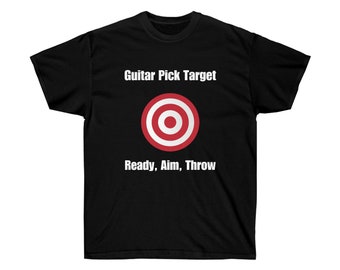 Guitar Plektrum T-Shirt - Perfektes Konzert T-Shirt für Musikliebhaber, Musik Tees, Musik Geschenk, Konzert Shirt