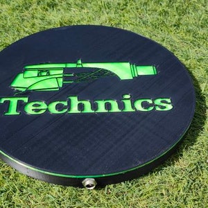 technics illuminated sign
