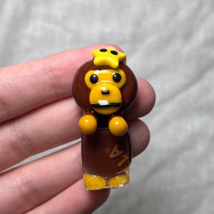 Baby Milo Monkey Hipper Peeker Trinket Phone Charm Accessories Laptop Kindle Car