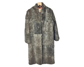 muguet rabbit like fur outer ファーコートジャケット eco fur short coat – BUNNY APARTMENT