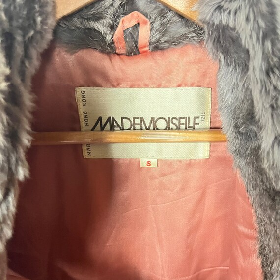 muguet】rabbit like fur outer 毛皮/ファーコート