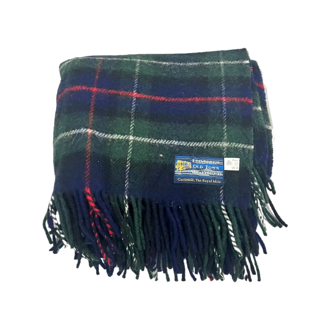 Scots Print Blanket - Elliot Tartan Crest Blanket To My Wife Style, Gift From Scottish Husband