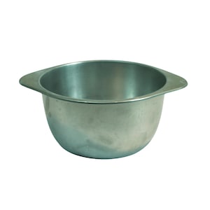 Vintage Stainless Steel Double Boiler Inserts for 7&quot; Diameter Saucepans - Deep