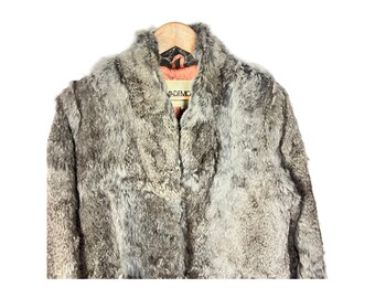 muguet ミュゲ volume fake fur cort Vintage J. F. LJUNGQVIST MINK FUR FULL LENGTH Coat ~ Medium