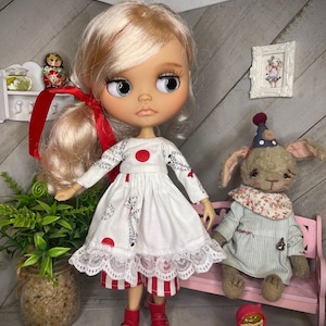 Blythe clothes,Blythe Outfit,Blythe Dress,Blythe,Blythe Doll Clothes,1/6 bjd doll clothes,OB24,OB22