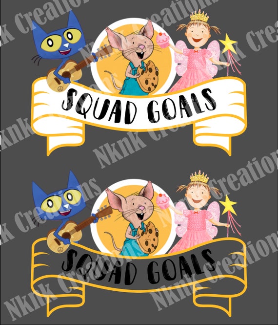 Squad Goals Preschool Edition PNG Download Etsy