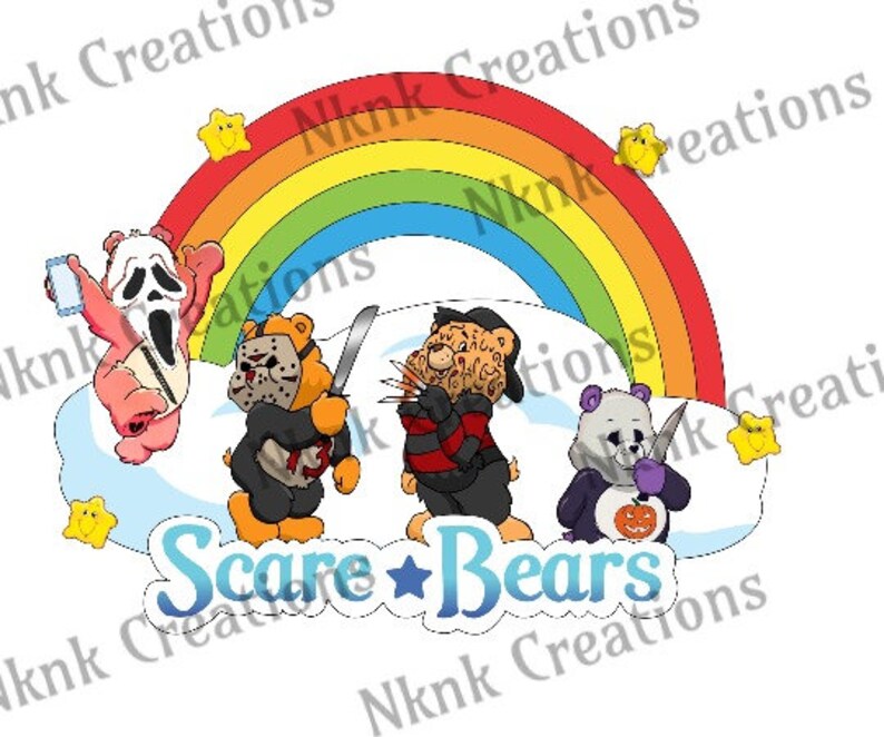 Scare Bears Digital Download Etsy