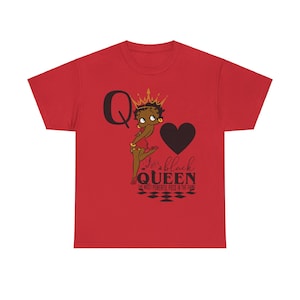 Betty Boop I Am Queen T-shirt Classic Betty Boop Classic Gift T Shirt