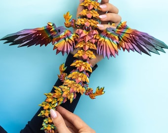 Crystalwing Dragon | Wings Of Fire | Fully Articulated | 3D Printed