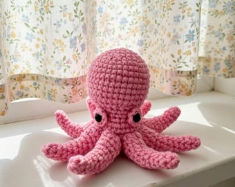Party Octopus Crochet Pattern PDF, Fun Amigurumi Sea Creature Tutorial, Cute Handmade Plush Gift Idea