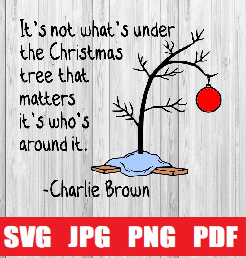 Under the Christmas Tree SVG File Cricut File Silhouette Etsy